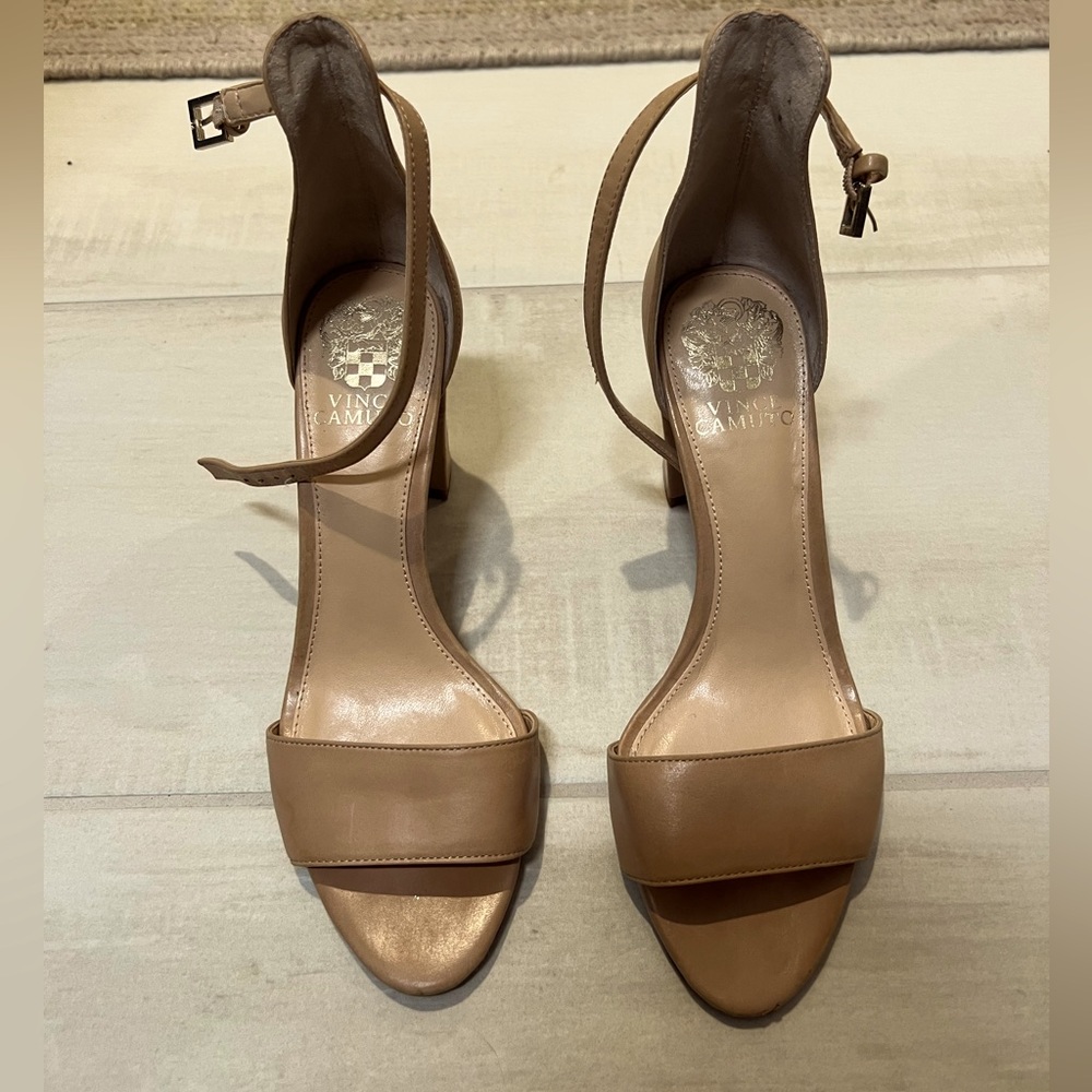 Vince Camuto Beige Heels